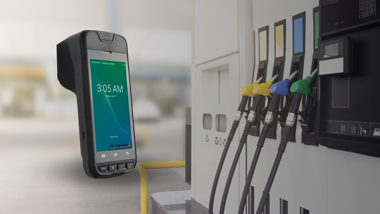 Transforma tu Negocio con la Terminal de Pago Portátil Todo en Uno i9000s: Ideal para Gasolineras