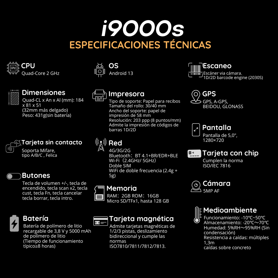 Punto de Venta POS i9000S