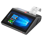 Imagen donde se ve 5 veces la Scangle SGT-B58II Terminal Windows tipo Tablet 11.6' desde arriba, con diseño en color azul y gris