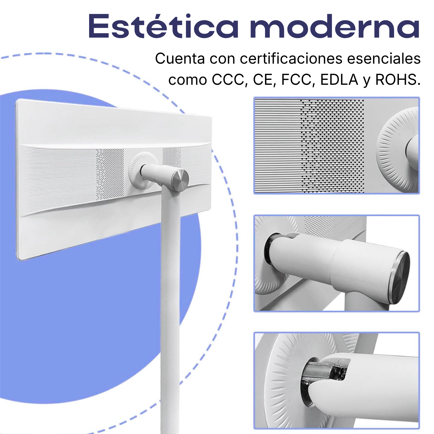 21.5" Android Touchscreen Portable Smart TV with Stand