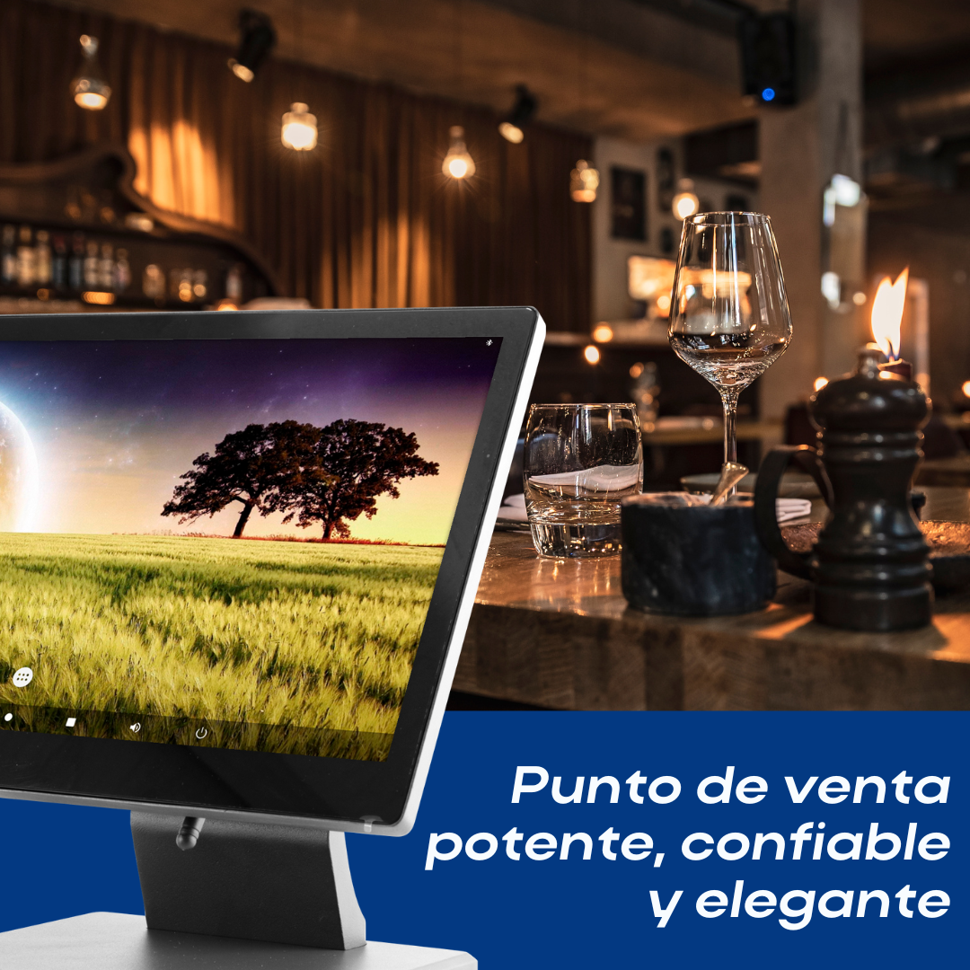 Punto de Venta Android 11 con Pantalla Táctil de 15.6'' M8A