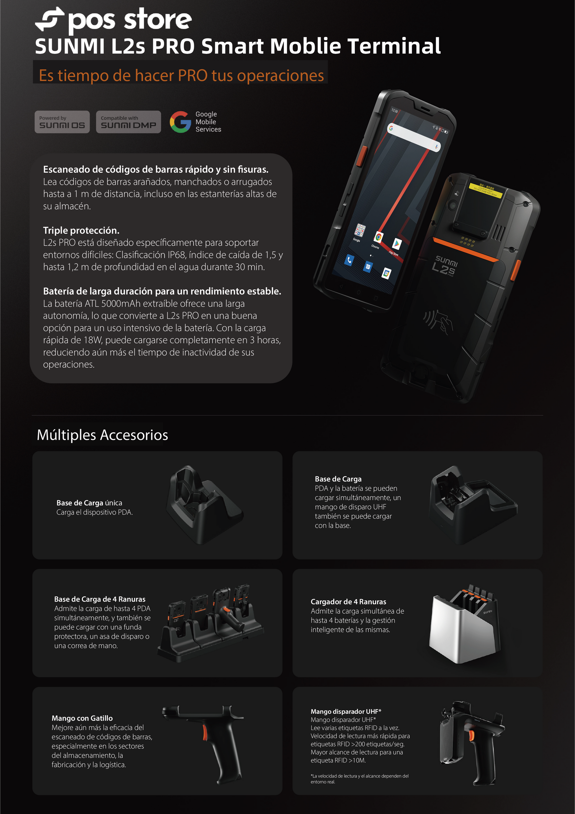  SUNMI L2s PRO PUNTO DE VENTA
