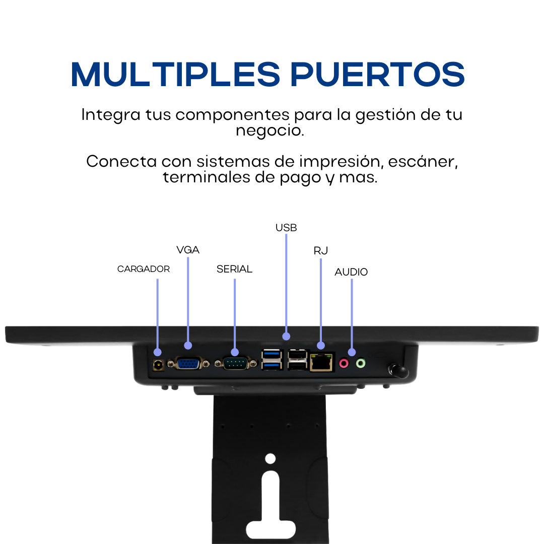 Punto de Venta Android 11 con Pantalla Táctil de 15.6'' M8A