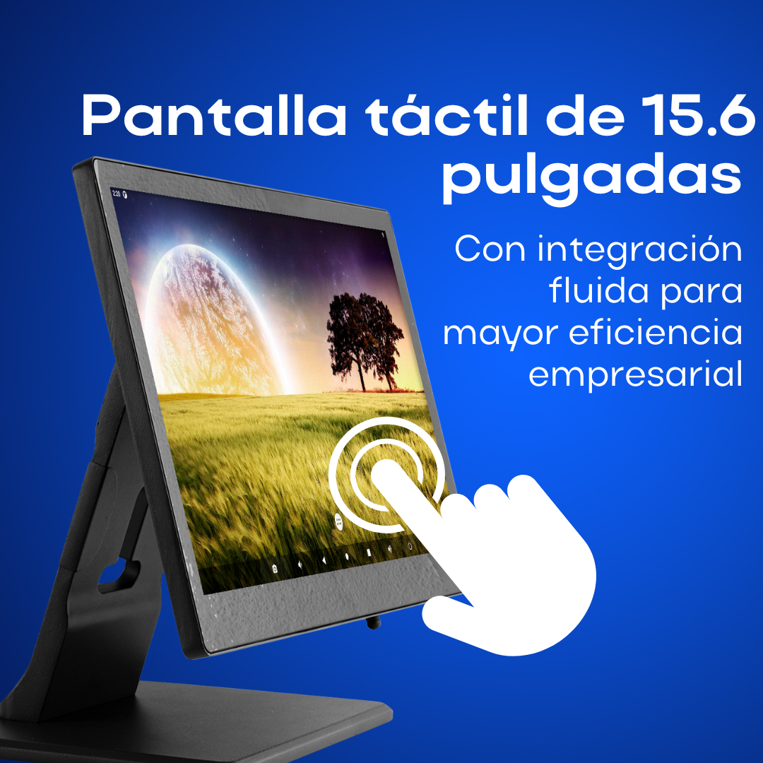 Punto de Venta Android 11 con Pantalla Táctil de 15.6'' M8A
