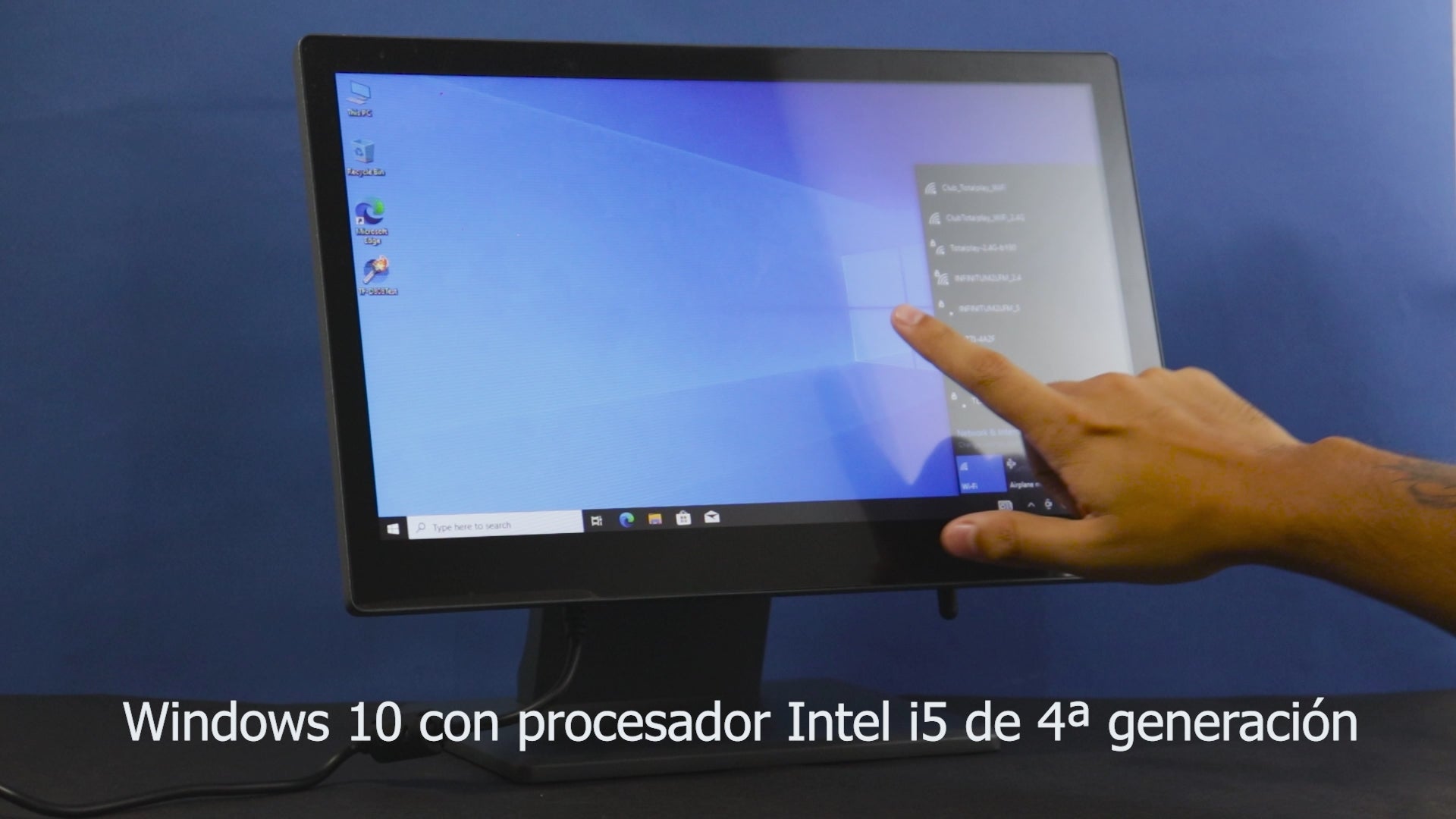 Cargar vídeo: Punto de Venta Windows 10 con Pantalla Táctil de 15.6'' M8W