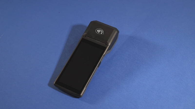 Dimensiones y Puertos de Punto de Venta H10 con Android 13 e Impresora de Recibos