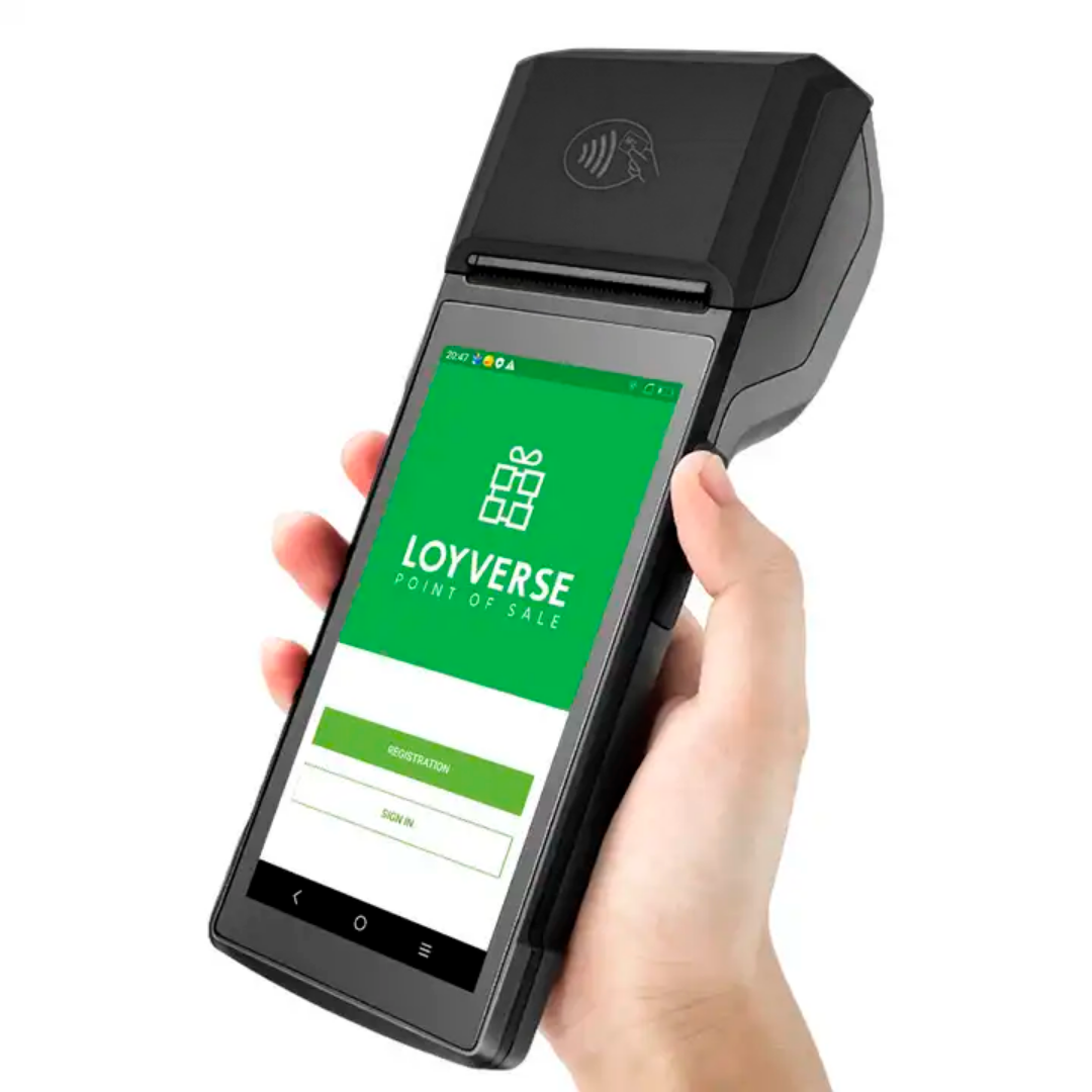 punto de venta terminal inalambrica con impresora y loyverse